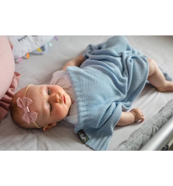 Kocyk Bambusowy z Jonami Srebra (Ryż Błękitny) zdjęcie 2