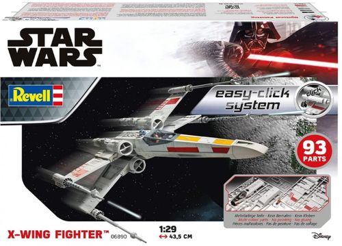 Model plastikowy Star Wars X-Wing Fighter easy-click system na Arena.pl