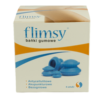 # AURA HERBALS Bańki Chińskie Gumowe FLIMSY (4 szt.)