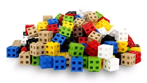 klocki konstrukcyjne Cube 50 szt. na Arena.pl