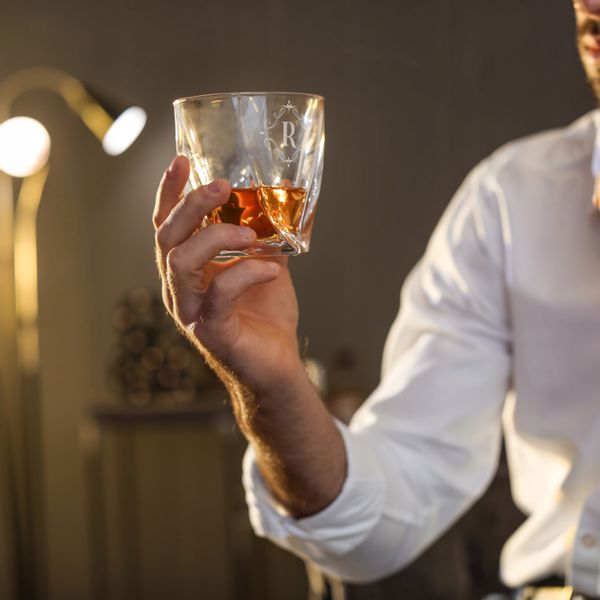 SZKLANKA do WHISKY + GRAWER na PREZENT zdjęcie 3