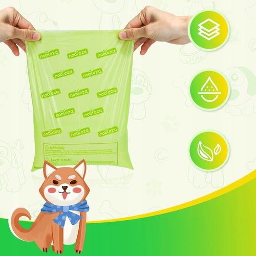 WORECZKI Na Psie Odchody BIODEGRADOWALNE 540 szt+dozownik na Arena.pl