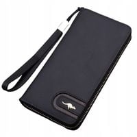 Duży portfel męski pojemny stylowy zawieszka