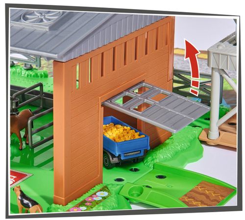 MAJORETTE CREATIX MAŁA FARMA ZAGRODA + TRAKTOR na Arena.pl