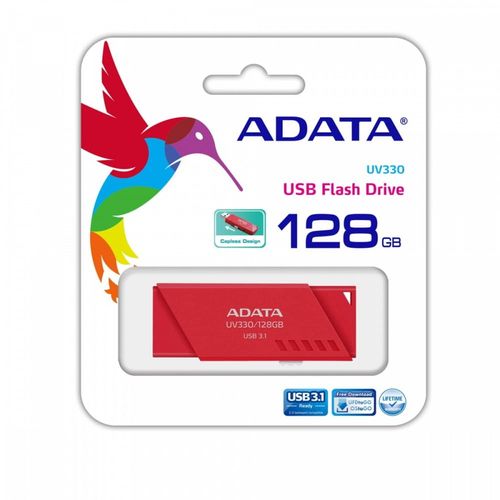 Adata Pendrive UV330 128GB USB 3.2 Gen1 Czerwony na Arena.pl