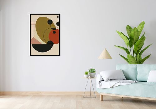 Plakat 64x90cm Geometryczny Balans na Arena.pl