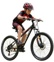 ROWER GÓRSKI MOUNTAIN MTB 24 CALI AMORTYZACJA TARCZE 130-145cm # 369