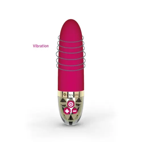 mystim sleak freak pink - kompaktowy wibrator bullet, silikon, 14.5 cm na Arena.pl