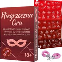Gra Planszowa Dla Dorosłych - NIEGRZECZNA GRA - 50 PIKANTNYCH ZADAŃ