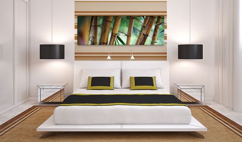 Obraz - Wild bamboos Rozmiar - 120x40 na Arena.pl