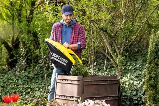 KOSIARKA AKUMULATOROWA KARCHER LMO 36-40 BATTERY SET ZESTAW AKU ŁADOWARKA zdjęcie 3