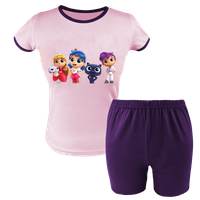 Krótka Piżama dziecięca Tru i Tęczowe Królestwo