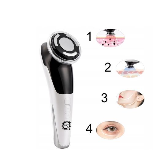 MEZOTERAPIA BEZIGŁOWA MASAŻER EMS TWARZY LIFTING 5w1 URZĄDZENIE DO MASAŻU na Arena.pl