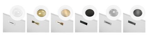 Wanna Pari 170 x 75 x 58 cm wolnostojąca przyścienna w prążki biała z przelewem na Arena.pl