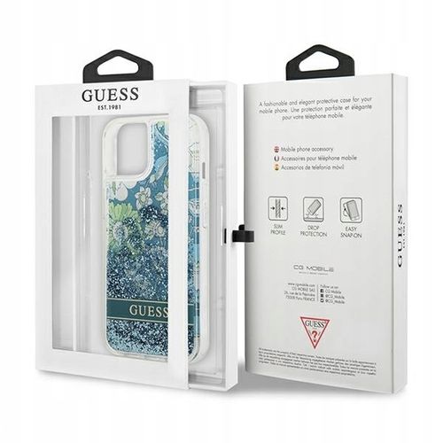 Guess Liquid Glitter Flower - Etui do iPhone 13 na Arena.pl