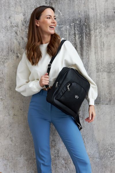 plecak pu r-pl-29601-3646 black zdjęcie 6