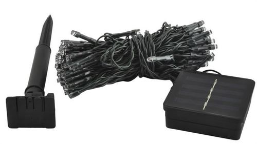 Lampki 100 LED solarne - multicolor na Arena.pl