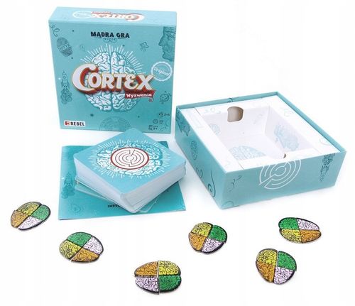 Gra logiczna na trening mózgu CORTEX Prezent dla 8-9-10-11-12-13-14 latka + na Arena.pl