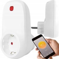 UNIWERSALNY TERMOSTAT DO GNIAZDKA STEROWNIK WiFi IR CRONOS TUYA