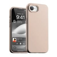 etui mercury silicone do iphone 16e      różowo-piaskowy