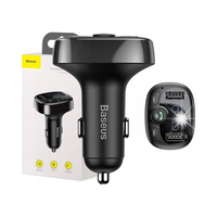 Baseus transmiter FM bluetooth ładowarka MP3 2xUSB