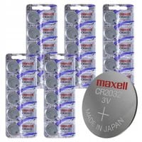 Bateria CR2032 3V Maxell Guzikowa Litowa 25 szt Zegar Pilot Oryginalna x25