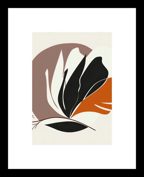 Plakat 21x29,7cm Elegancja Roślinna zdjęcie 3