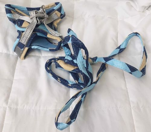 Szelki step-in ze smyczą oddychające odblask r.XS na Arena.pl