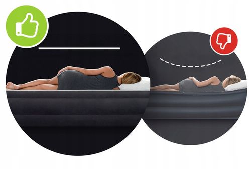 Materac dmuchany Air Bed Ultra Plush Twin 191x99x46 cm Intex 64426 na Arena.pl