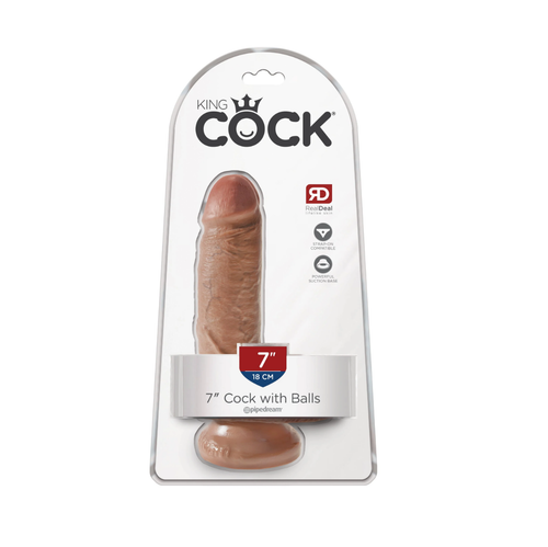 dildo king cock with bals 7 tan pipedream na Arena.pl