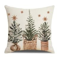 poszewka na poduszkę 45 x 45 cm motyw świąteczny boho pod249