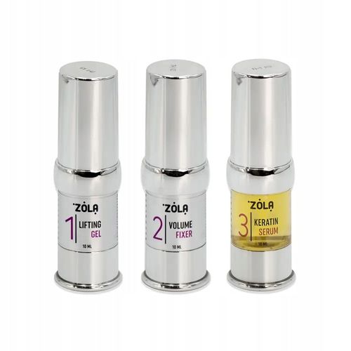 Zestaw do laminacji brwi i rzęs Zola Brow&Lash Lamination System, nr 1,2,3 na Arena.pl