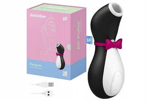 PINGWINEK SATISFYER STYMULATOR POWIETRZNY PENGUIN PRO ORYGINALNY na Arena.pl