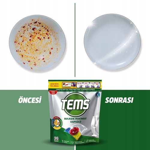 Tems - kapsułki do zmywarki 4 w 1 36szt. na Arena.pl