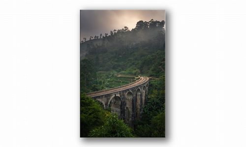 OBRAZ NA PŁÓTNIE 045 Kolej 40x60cm na Arena.pl