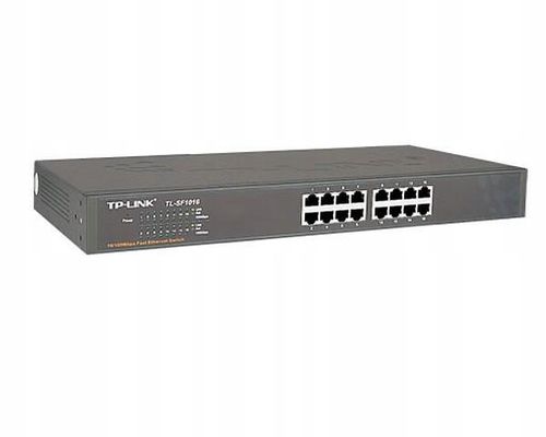 Switch TP-Link 16p TL-SF1016 Rack (16x10/100Mbit) na Arena.pl
