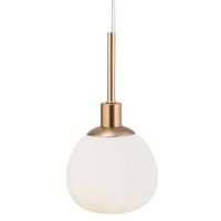 Lampa wisząca ERICH MOD221-PL-01-G Maytoni szklana kula ball miosiądz