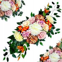 Sztuczne kwiaty stroik na grób wiązanka nagrobna cmentarz dekoracja