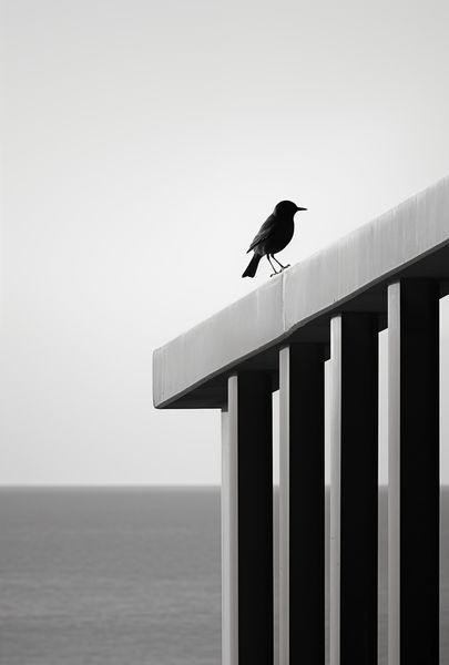 Plakat 61x90,5cm Samotna Odchłań zdjęcie 1