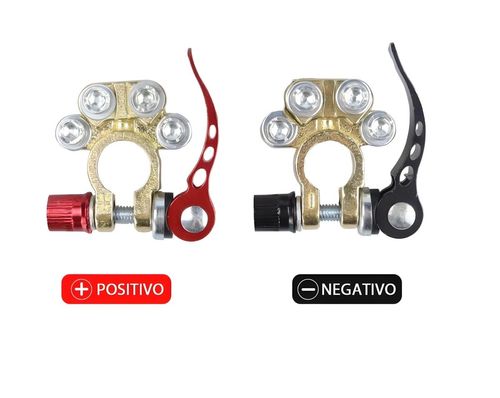 Klemy zaciskowe do akumulatora 6V, 12V, 24V - komplet na Arena.pl