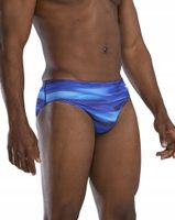 Kąpielówki męskie slipy kąpielowe na basen TYR Brief Technowave rozm.D4|S/M