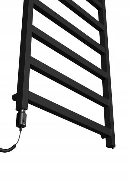 Grzejnik elektryczny BOX 1210x500 CZARNY MAT zdjęcie 1
