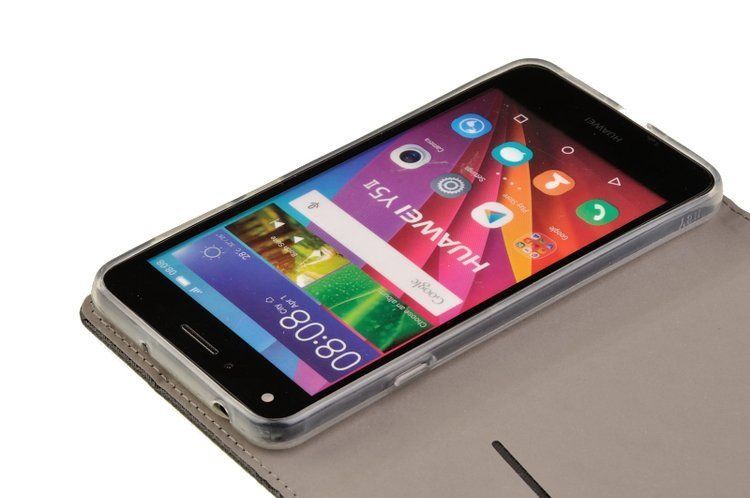 Etui Smart do Huawei Y6II Compact / Y5II czarny zdjęcie 5