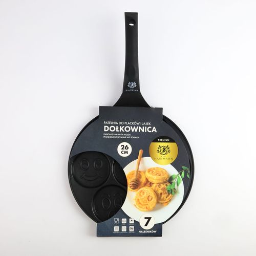 PATELNIA DO NALEŚNIKÓW PLACKÓW PANCAKES JAJEK HAMBURGERÓW ZE WZORAMI EMOJI na Arena.pl