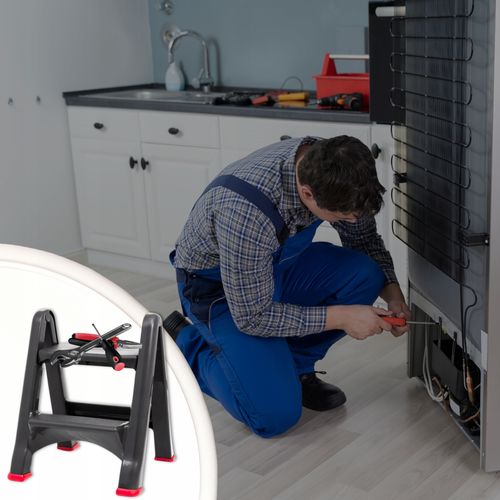 Taboret odcienie szarości 58 cm na Arena.pl