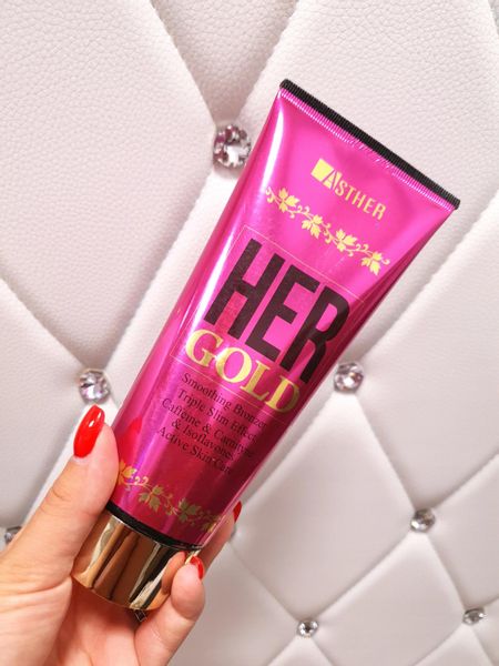 Asther Her Gold Mocny Bronzer Dla Kobiet Opalanie zdjęcie 2