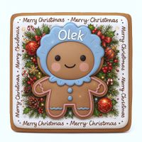 CIASTKO LUKROWANE MAMIK FAMILY OLEK ROZ.XL KWADR RĘCZNIE ROBIONE