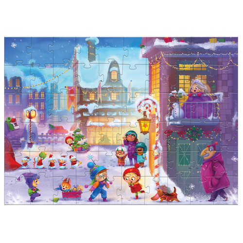 Puzzle Świąteczne Miasteczko 60 El. Dodo 300576 na Arena.pl