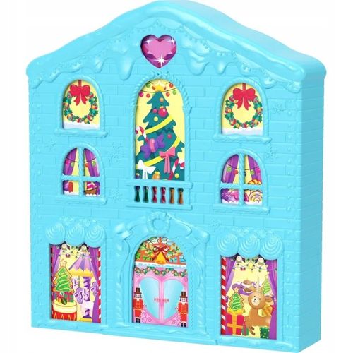 POLLY POCKET KALENDARZ ADWENTOWY 24 NIESPODZIANEK + 2 MIKRO LALKI + DOMEK na Arena.pl