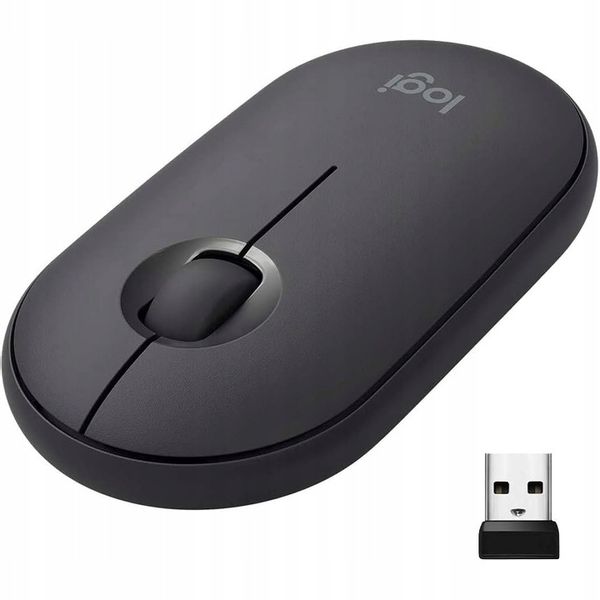Logitech Pebble Mouse 2 M350s kolor szary zdjęcie 3